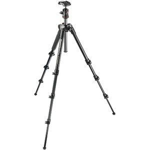 Tr Pied En Aluminium Manfrotto Statif Tripode De Voyage Mk Bfr A Bh