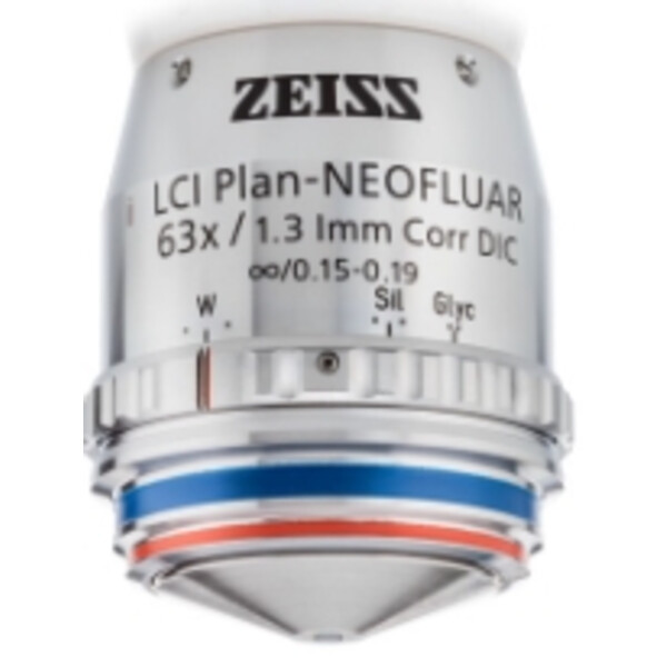 Objectif ZEISS Objektiv i LCI Plan-Neofluar 63x/1,3 Imm Korr DIC wd=0,17mm