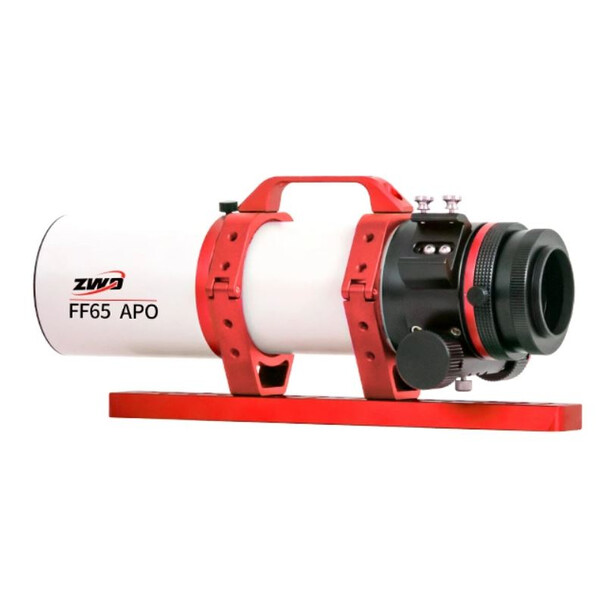 Télescope ZWO FF65 AP 65/416 Quintuplet mit AM3 und Carbon Stativ