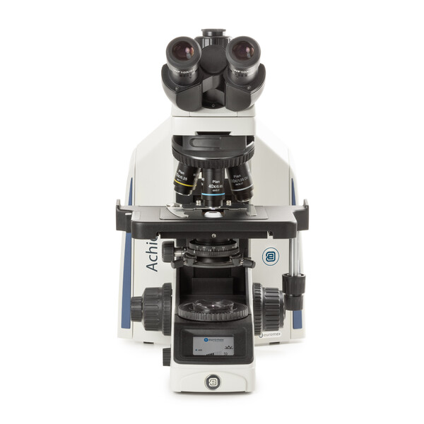 Microscope Euromex Achios-X Observer, trino, EWF 10x/22 mm, plan PLi 4/10/S40x oil IOS, 3 W NeoLED