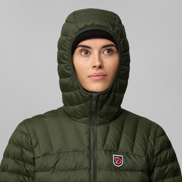 Fjällräven Expedition Lätt Hoodie W, 662 Deep Forest, L