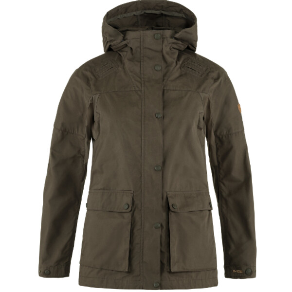 Fjällräven Forest Hybrid Jacket W, 633 Dark Olive, L