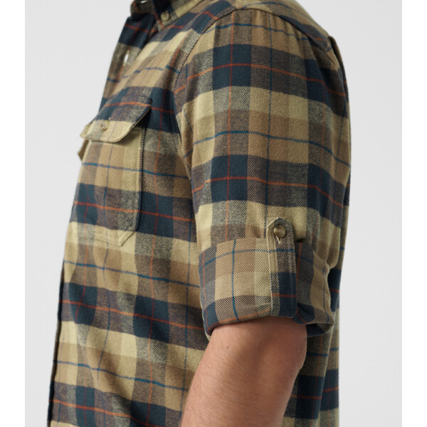 Fjällräven Singi Heavy Flannel Shirt M, 227 Dark Sand, Gr. L