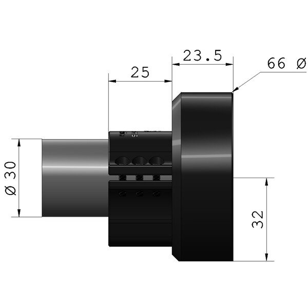 Adaptateurs d'objectif EP Arms RotoClip ZFHL 30mm Swarovski SR-Rail