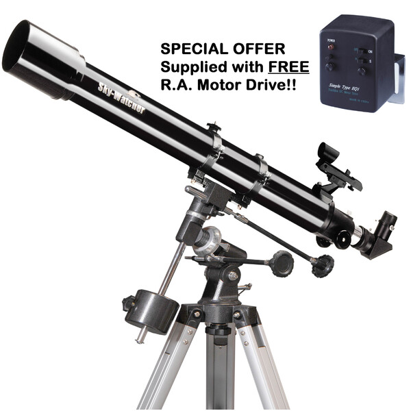 Télescope Skywatcher AC 70/900 Capricorn EQ-1 RA