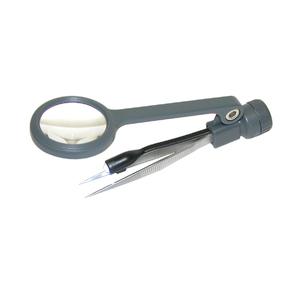 Carson MagniGrip - Loupe 4.5x avec pincette & éclairage