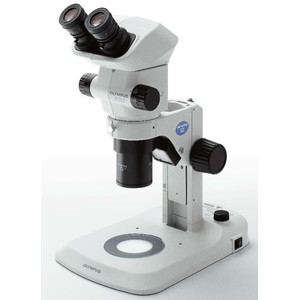 Microscope stéréo zoom Evident Olympus SZ61, pour éclairage annulaire, trino