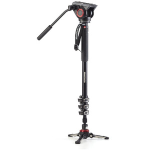 Monopied en aluminium Manfrotto MVMXPRO500 avec tête vidéo fluide