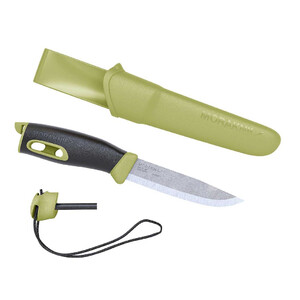 Couteaux Morakniv Gürtelmesser COMPANION SPARK grün