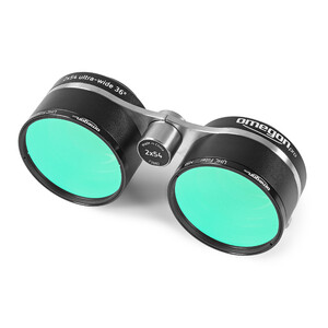 Omegon Jumelles 2×54 pour l'observation des champs d'étoiles + 2 Filtre Pro UHC M56