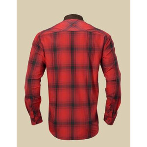 Härkila Driven Hunt Hemd, Red/Black check, Gr. XL