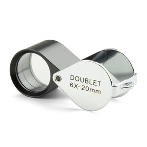 Euromex Loupe Aplanatique, PB.5016, 6x, Lentille 20 mm