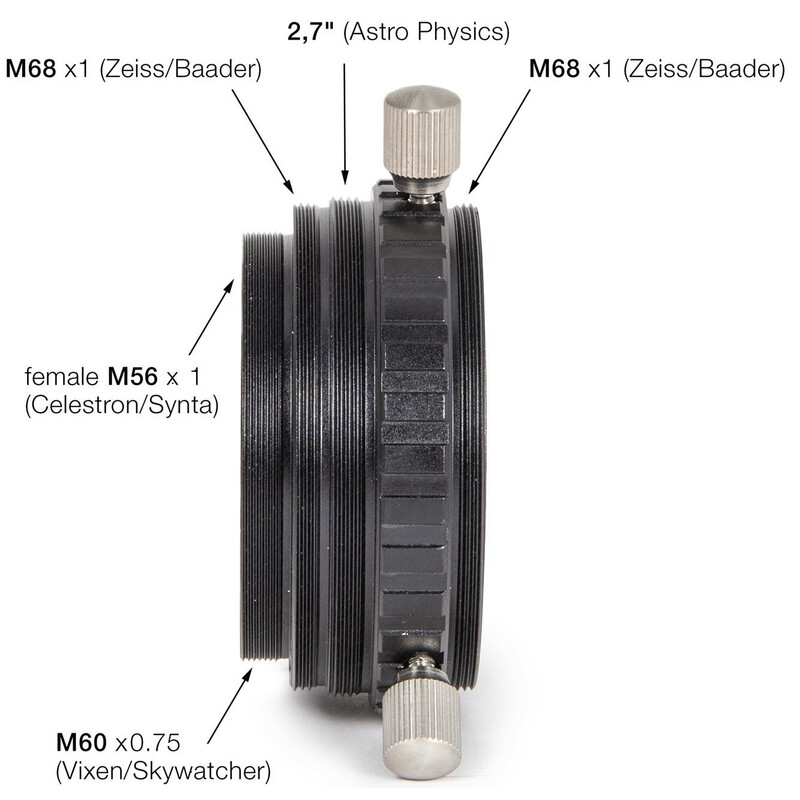 Adapter Baader 2'' 'Four-in-One' adaptateur M68 / 2 '/ M68