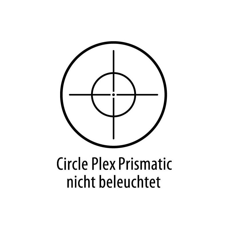 Leupold Zielfernrohr Prismatic 1x14, matt, Circle Plex Absehen, beleuchtet