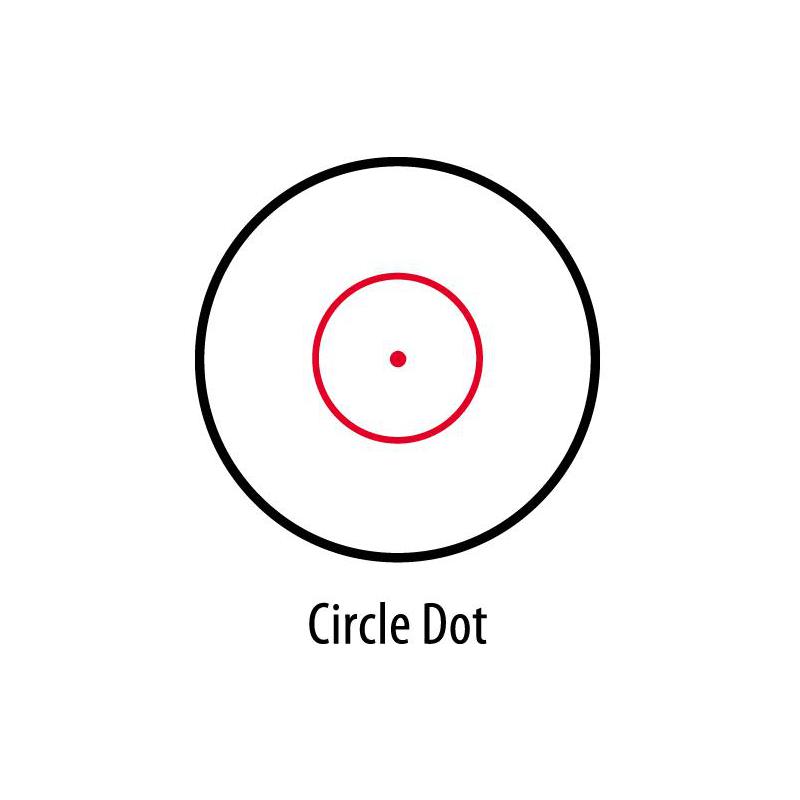 Leupold Zielfernrohr Prismatic 1x14, matt, Circle Dot Absehen, beleuchtet