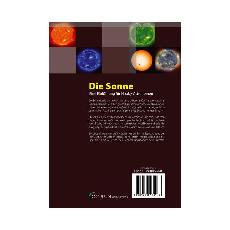 Oculum Verlag Buch Die Sonne-Eine Einführung für Hobby-Astronomen