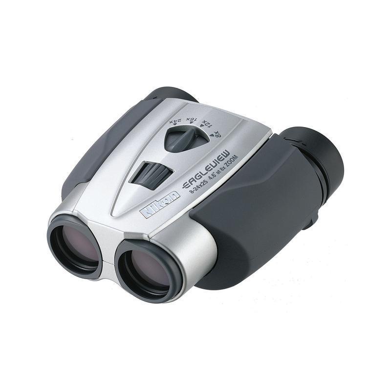 Jumelles zoom Nikon Eagleview 8-24x25 CF, en argent