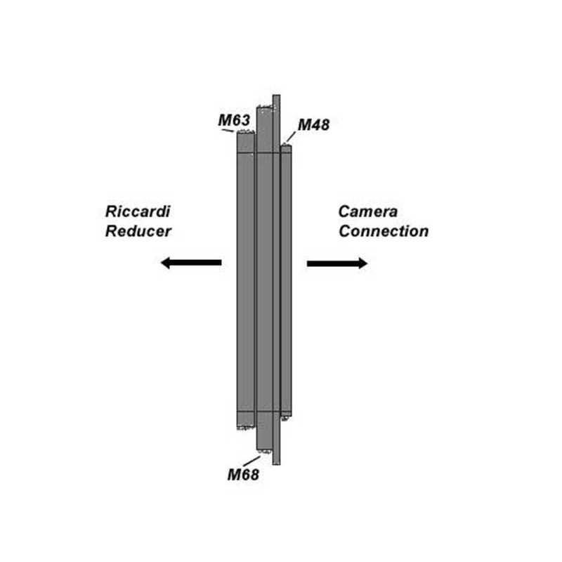 Adapter TS Optics Adaptateur Riccardi M68 et M63 vers M48