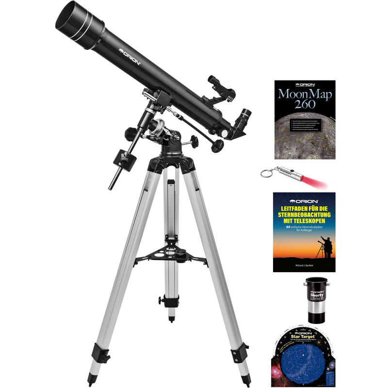 Télescope Orion AC 70/700 EQ-1 Observer II Set