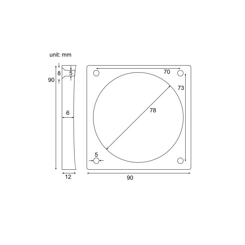 Omegon Porte-oculaire Pro 2'' Crayford pour Newton, Dual Speed