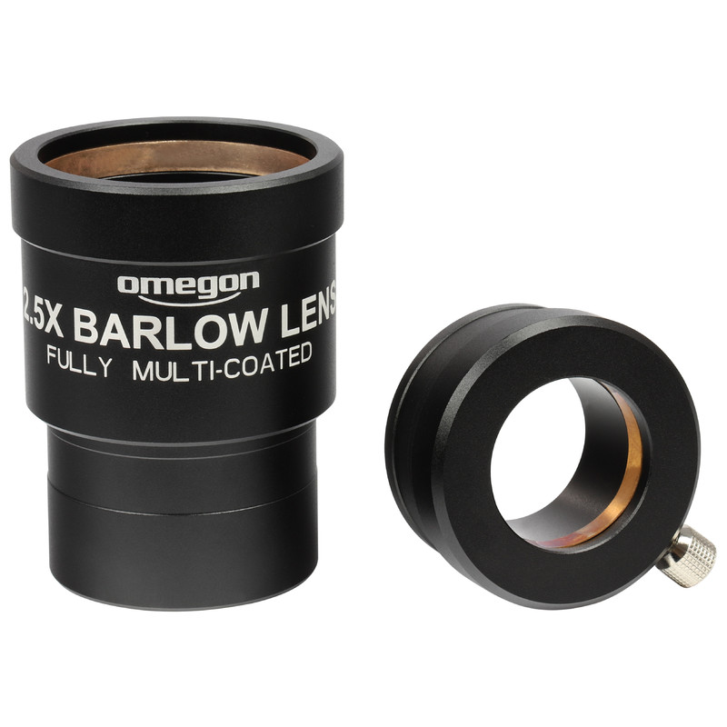 Omegon Lentille de Barlow 2,5x 2" d'