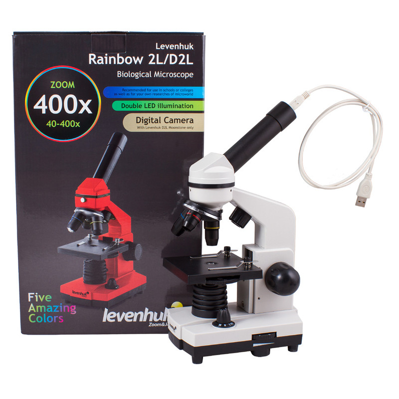 Microscope Levenhuk Rainbow D2L 0.3M Digital Moonstone