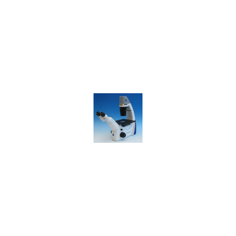 Microscope inversé ZEISS Primovert bino Ph1, Ph2, 40x, 100x, 200x, 400x, Cond 0.4