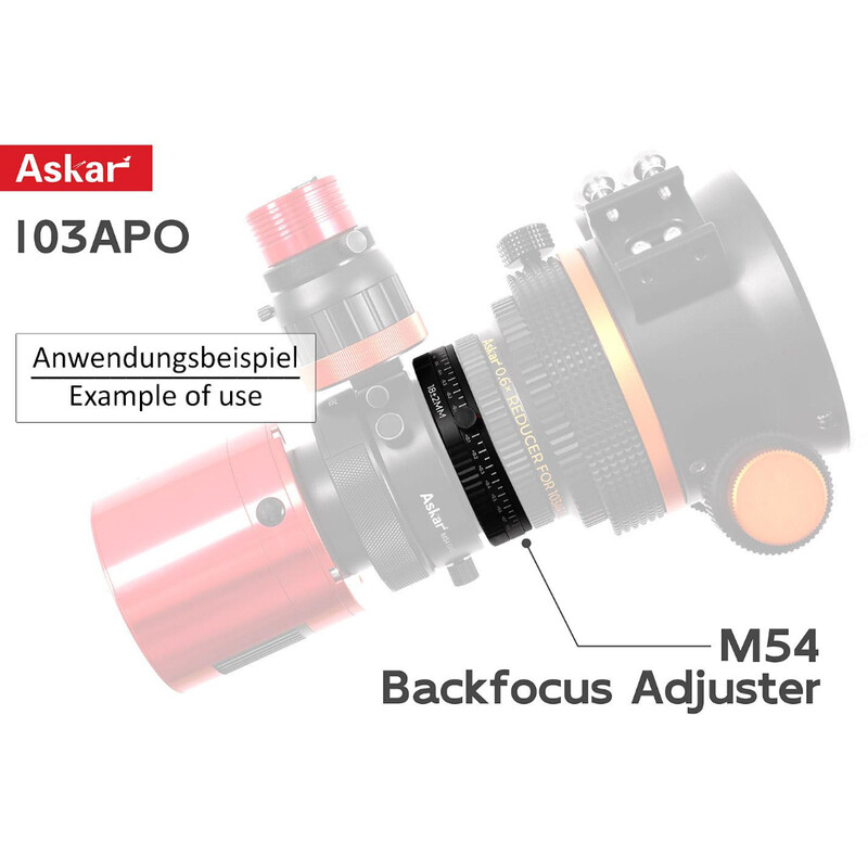 tube allonge Askar Verlängerungshülse Adapter M54/M48 16-20mm