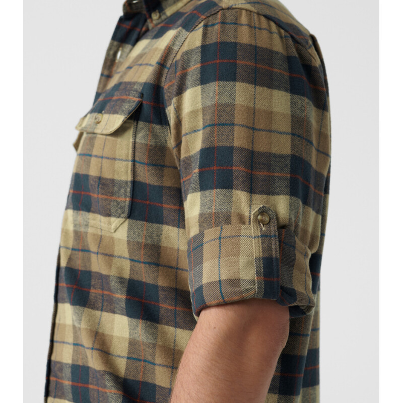 Fjällräven Singi Heavy Flannel Shirt M, 227 Dark Sand, Gr. M