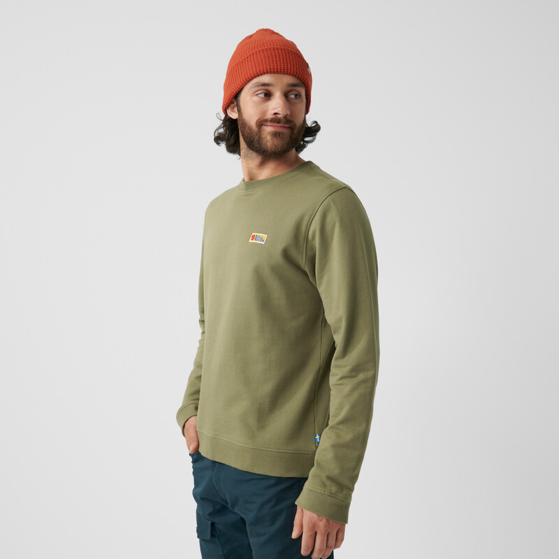 Fjällräven Vardag Sweater M, 620 Green, S