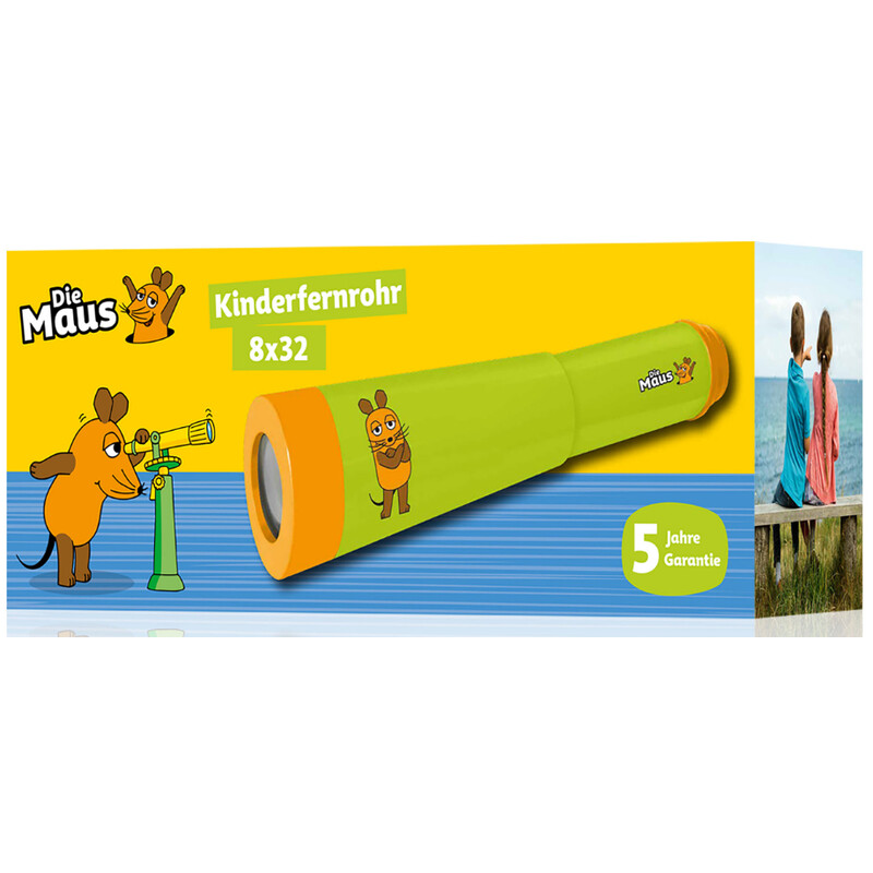 DieMaus Télescope pour enfants 8x32