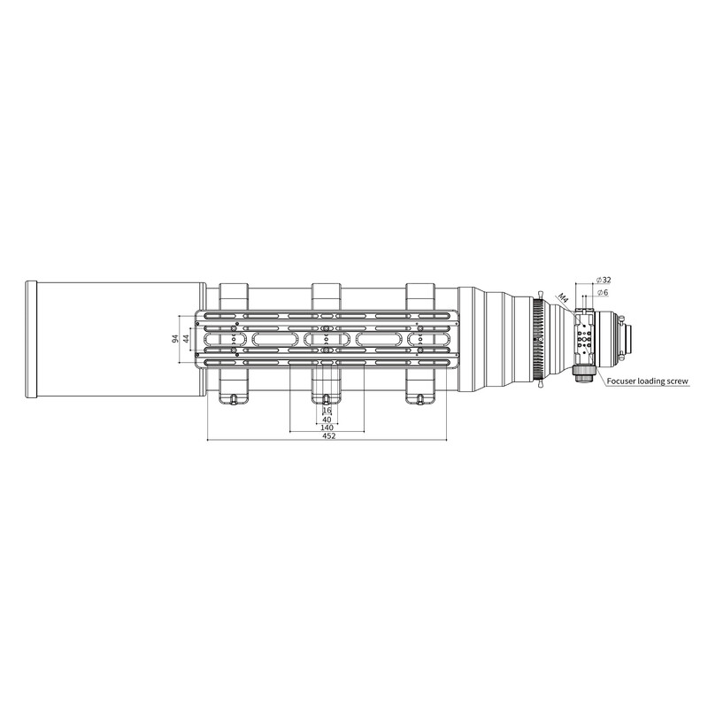 Lunette apochromatique Askar AP 203/1421 OTA