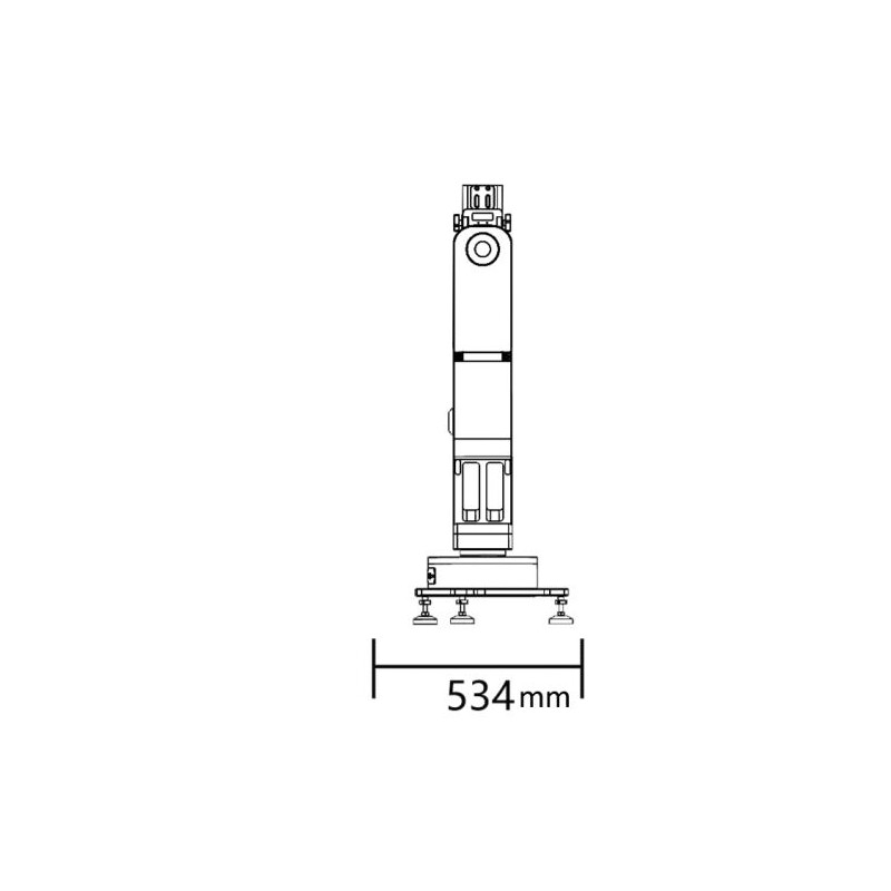 Monture iOptron Montierung HAZ130 Strain Wave Alt-AZ