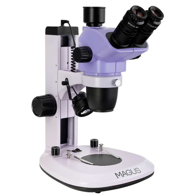 Microscope stéréoscopique MAGUS 7T 6.7x-45x trino Greenough 3W LED