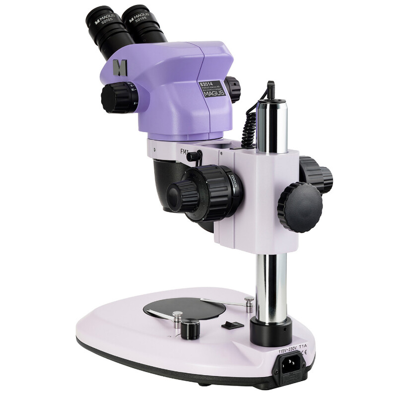 Microscope stéréoscopique MAGUS 8B 6.5x-55x bino Greenough 3W LED