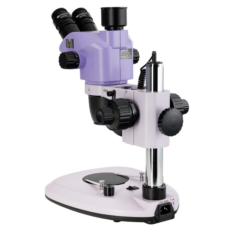 Microscope stéréoscopique MAGUS 8T 6.5x-55x trino Greenough 3W LED