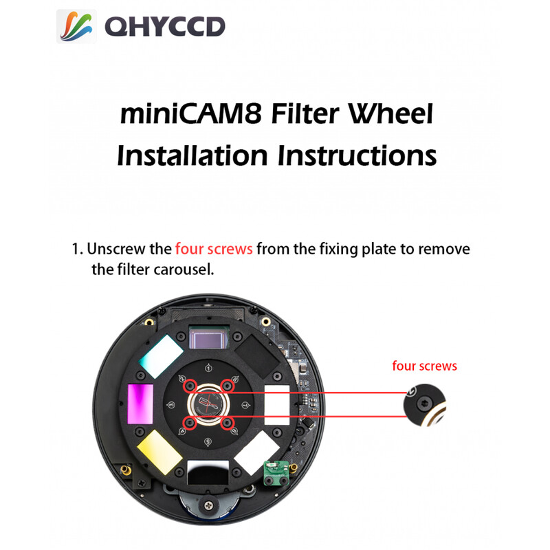 Caméra QHY miniCam8 Mono Combo